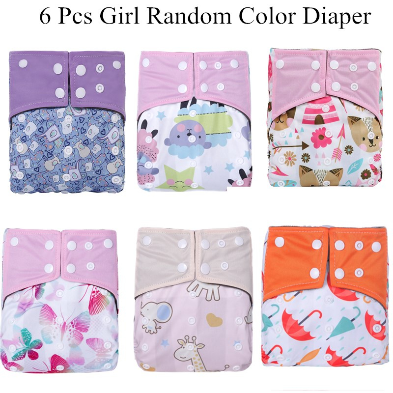Baby's Reusable Waterproof Soft Diapers